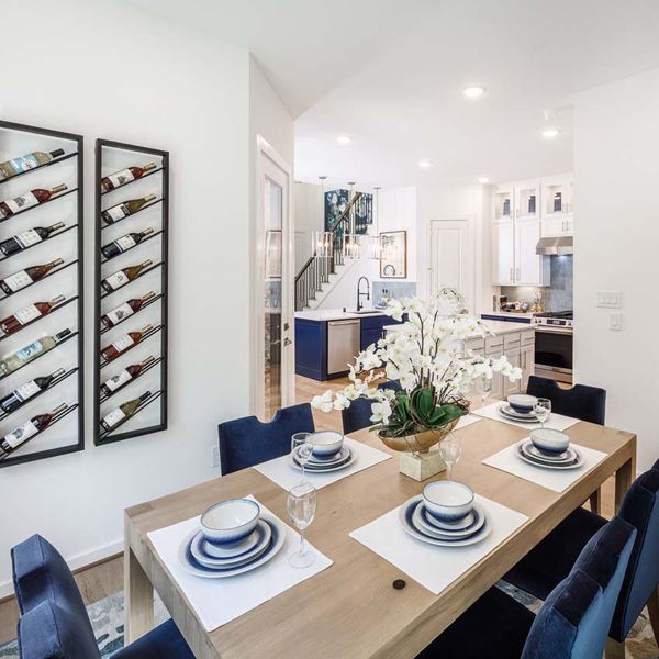 Representative Dining Room - some options shown Representative Dining Room - some options shown