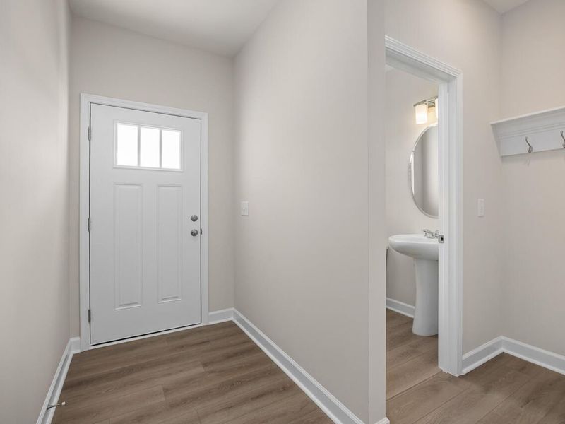 Spacious, unfurnished interior of a new home in Springvale, Fuquay Varina (Image 12).