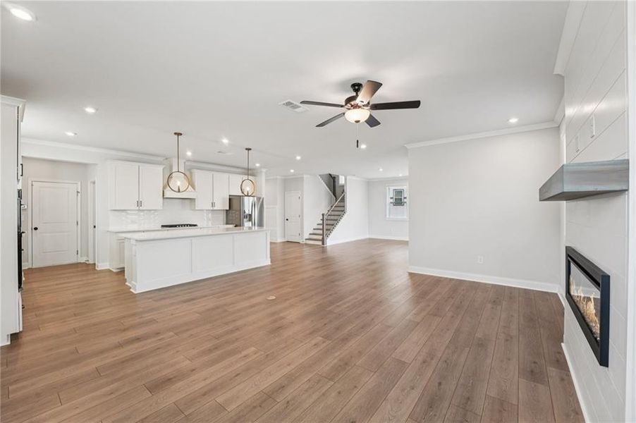 Spacious, unfurnished interior of a new home in Tiberon Woods, Cumming (Image 50). Spacious, unfurnished interior of a new home in Tiberon Woods, Cumming (Image 50).