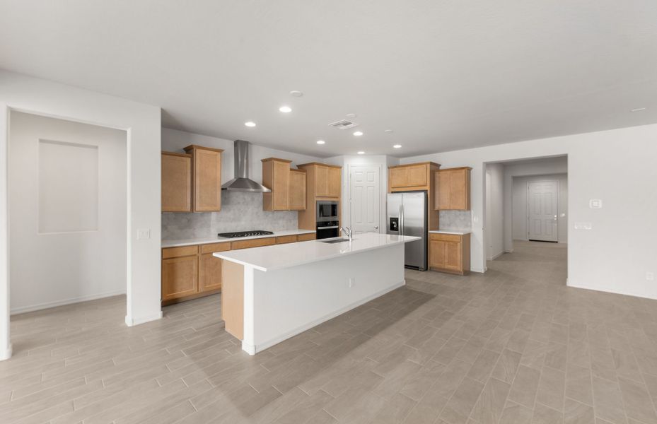 Furnished interior view inside a new home in Allen Ranches, Litchfield Park (Image 6).