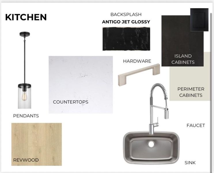 Sample of building materials used in homes in White Oak, Arlington (Image 6).