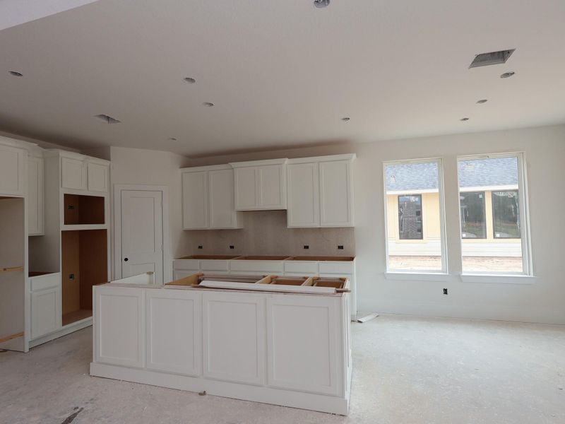In-progress construction of a new home in The Oaks on 6th Street, Magnolia, TX (Image 10).