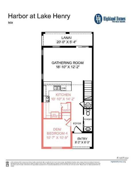 Isla - First Floor