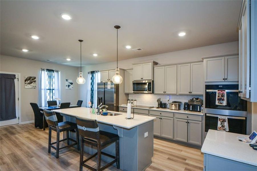 Furnished interior view inside a new home in , Locust Grove (Image 5).