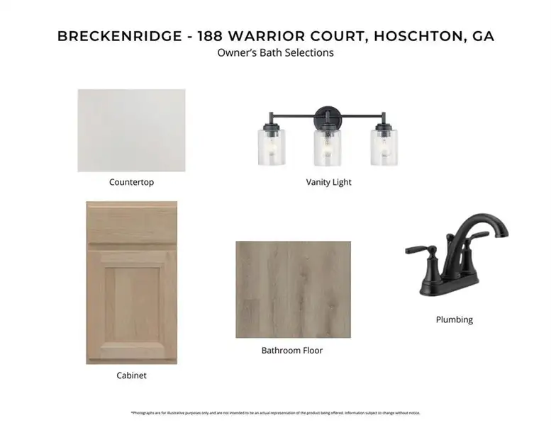 Sample of building materials used in homes in Twin Lakes, Hoschton (Image 5).