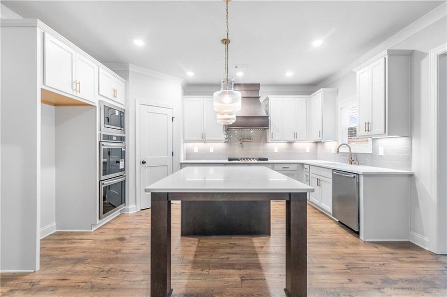 Furnished interior view inside a new home in Belle Woode Estates, Monroe (Image 18).