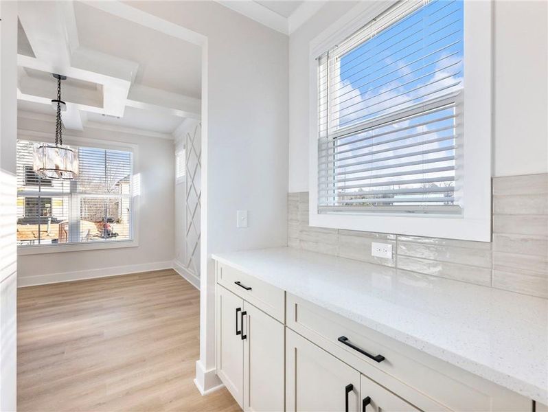 Furnished interior view inside a new home in , Buford (Image 16).