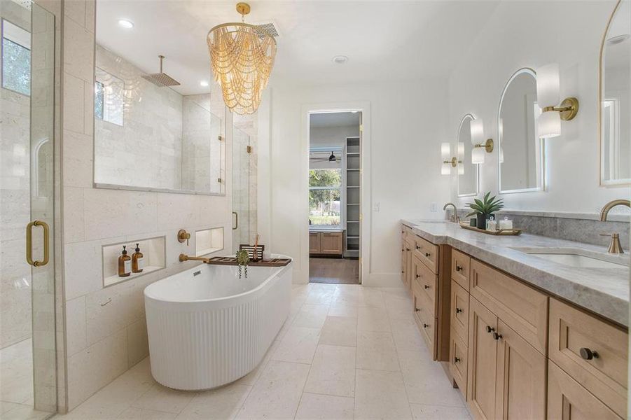 Furnished interior view inside a new home in , Deland (Image 8).