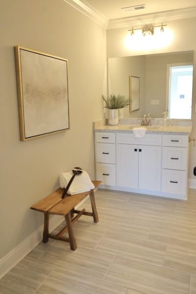 Furnished interior view inside a new home in The Abaco, Cleveland (Image 33). Furnished interior view inside a new home in The Abaco, Cleveland (Image 33).