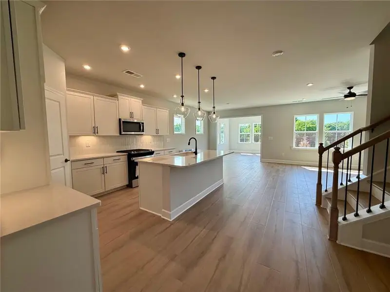 Furnished interior view inside a new home in Berkeley Mill, Cumming (Image 4).