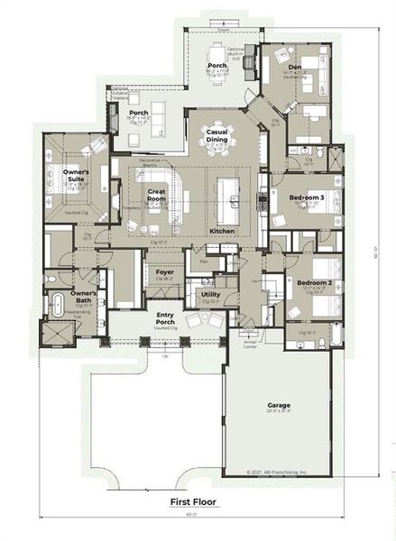 2D floor plan layout of this home in , Dahlonega, GA (Image 5). 2D floor plan layout of this home in , Dahlonega, GA (Image 5).
