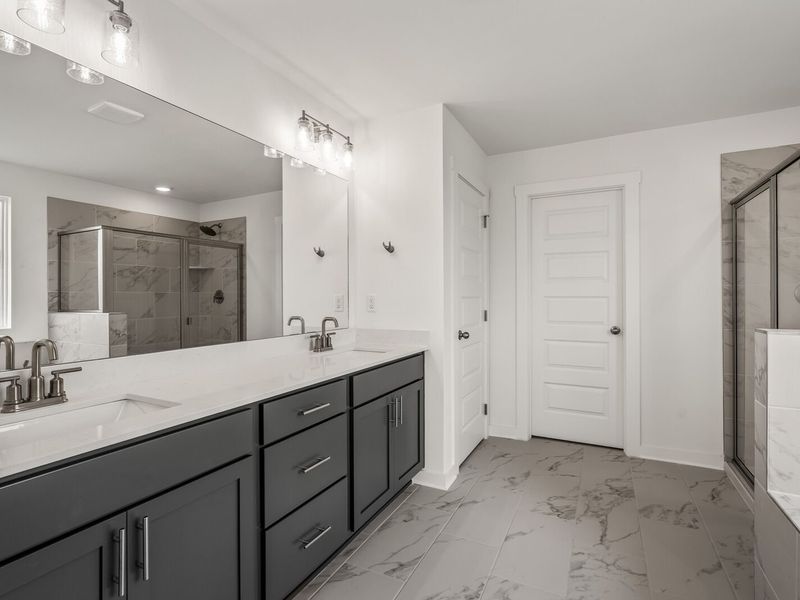 Furnished interior view inside a new home in Calista Farms, White House (Image 11).