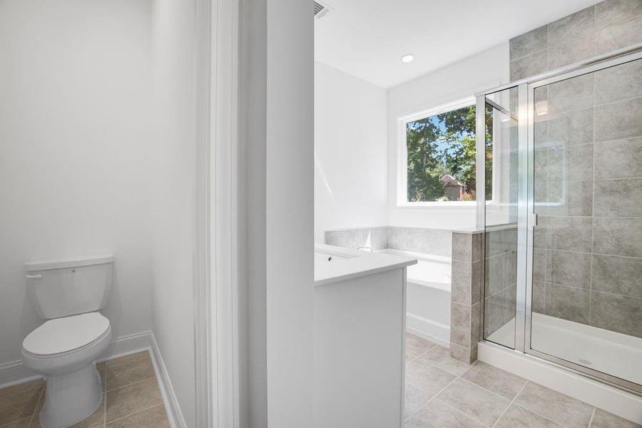 Furnished interior view inside a new home in Bailey Fence, Dacula (Image 12).
