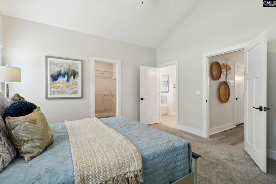 Furnished interior view inside a new home in Raglins Creek, Lugoff (Image 13). Furnished interior view inside a new home in Raglins Creek, Lugoff (Image 13).