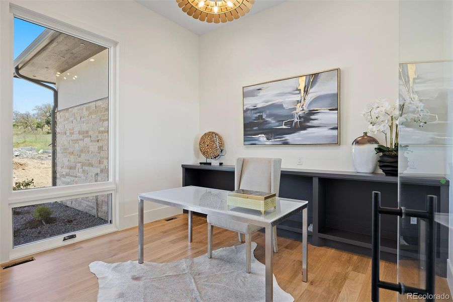Furnished interior view inside a new home in , Castle Rock (Image 4).