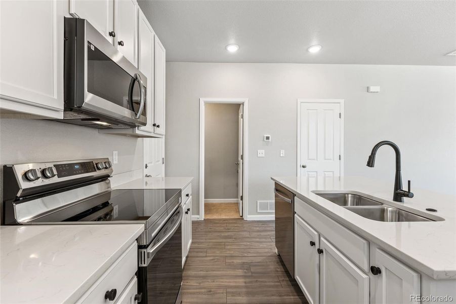 Furnished interior view inside a new home in Spring Valley, Longmont (Image 4).