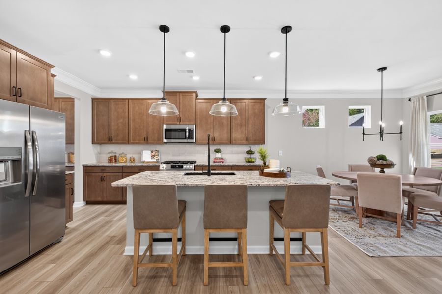 Furnished interior view inside a new home in Sagebrook, Powder Springs (Image 10).