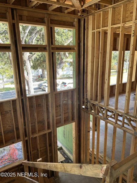 In-progress construction of a new home in , Atlantic Beach, FL (Image 8).