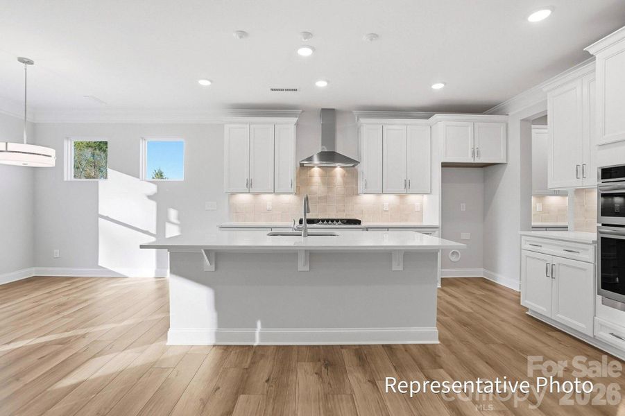 Furnished interior view inside a new home in Waterford Commons, Rock Hill (Image 6).