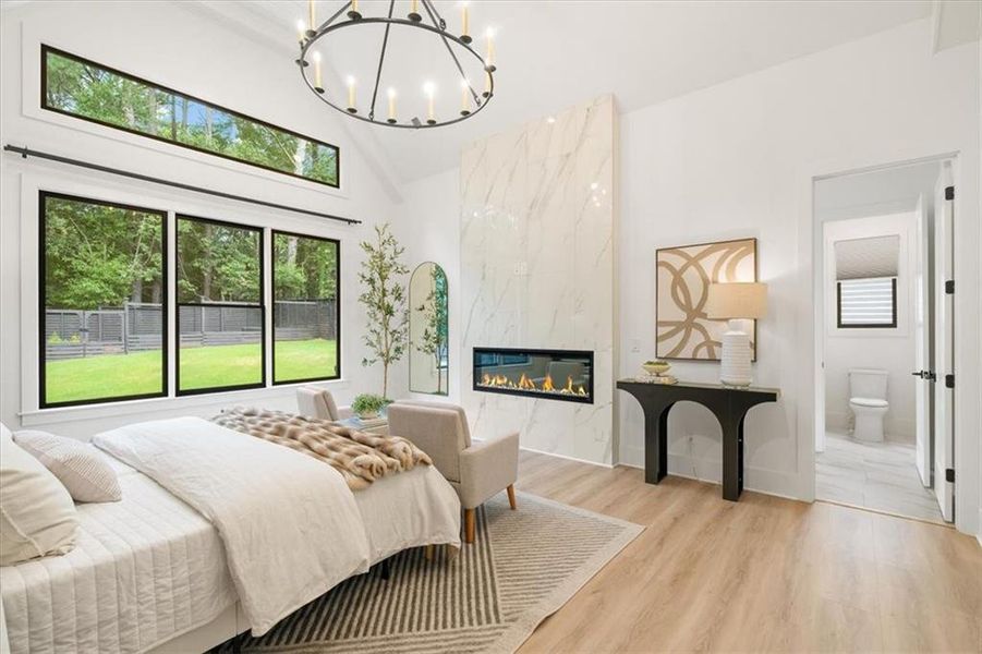 Furnished interior view inside a new home in , Alpharetta (Image 60). Furnished interior view inside a new home in , Alpharetta (Image 60).