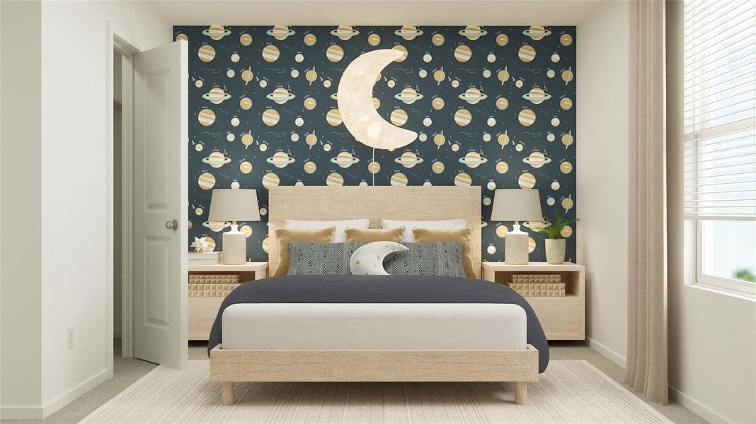 Furnished interior view inside a new home in Firefly Pointe: Classic Collection, Hutto (Image 7).