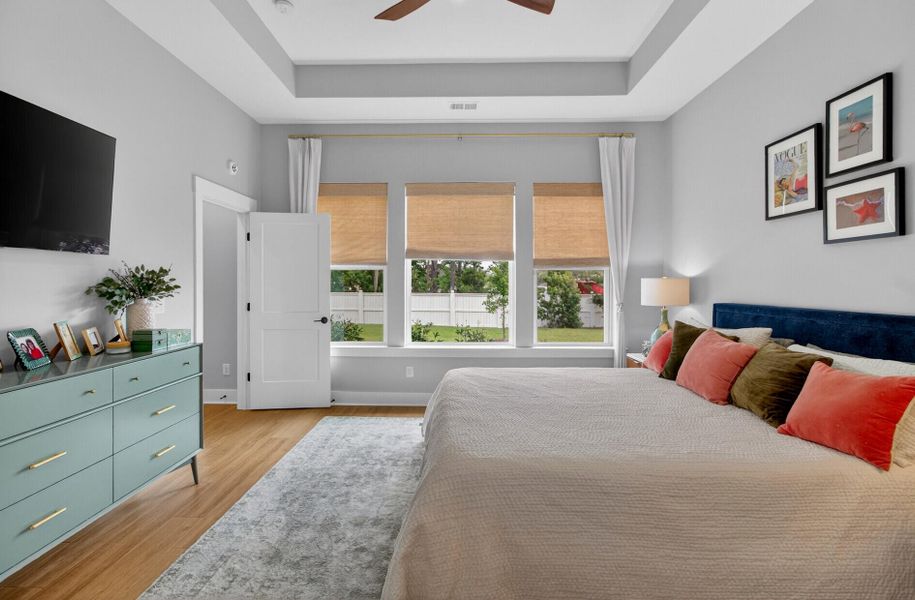Furnished interior view inside a new home in , Summerville (Image 35).