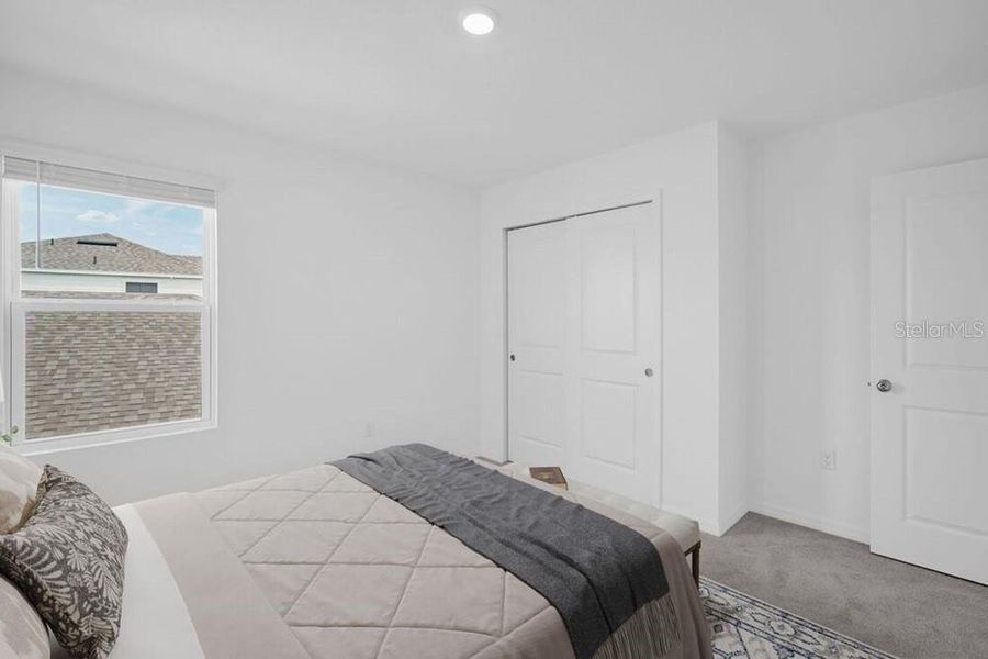 Furnished interior view inside a new home in Waterstone, Groveland (Image 29). Furnished interior view inside a new home in Waterstone, Groveland (Image 29).