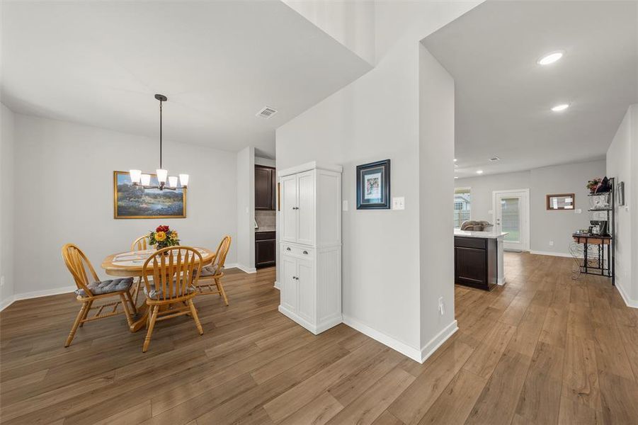 Furnished interior view inside a new home in , Waco (Image 30).