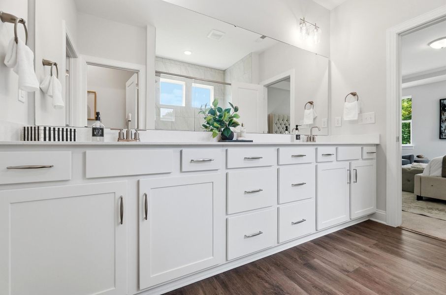 Furnished interior view inside a new home in Chasewood, Mint Hill (Image 31).