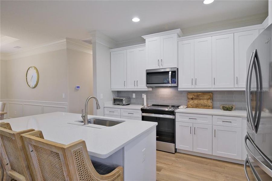 Furnished interior view inside a new home in , North Port (Image 10).