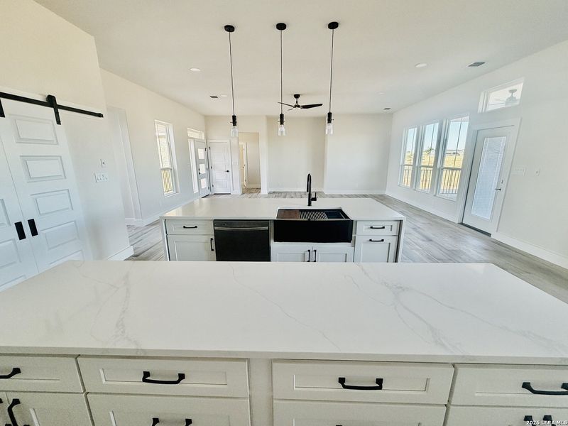Furnished interior view inside a new home in , La Vernia (Image 13).