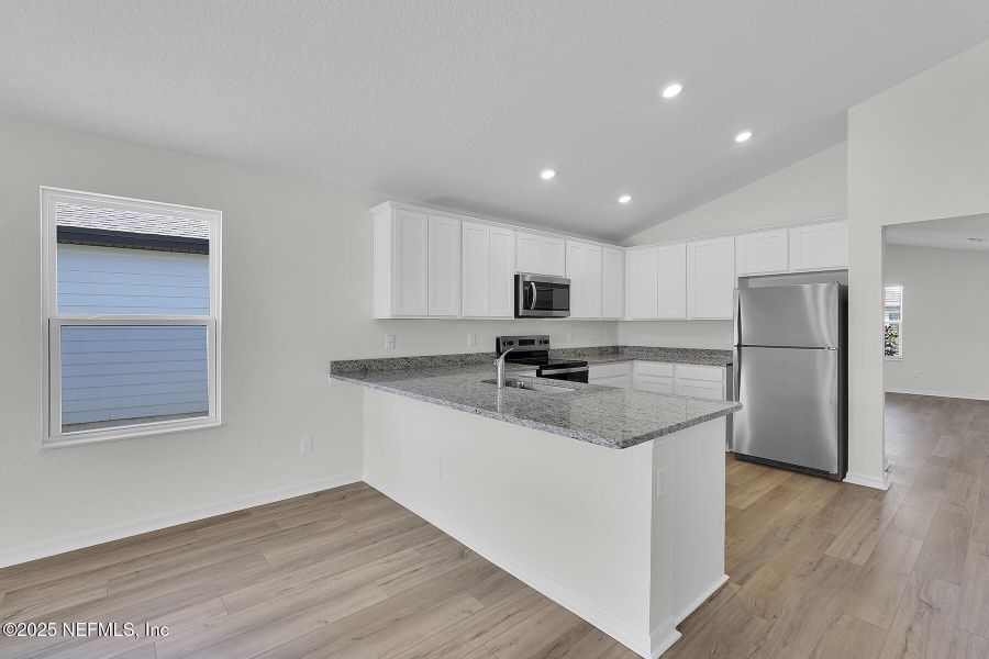 Furnished interior view inside a new home in , Jacksonville (Image 4).