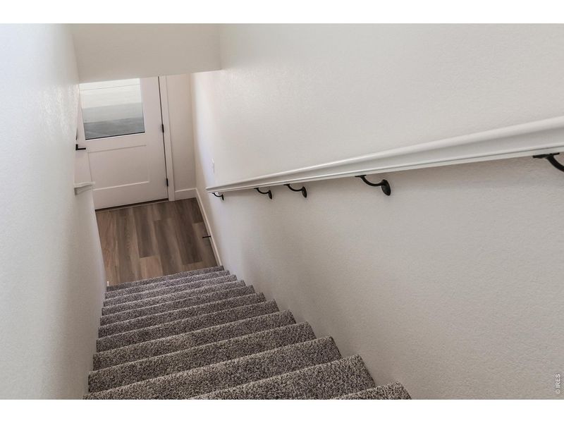 Spacious, unfurnished interior of a new home in Prairie Song Story Collection - Single Family Homes, Windsor (Image 36).
