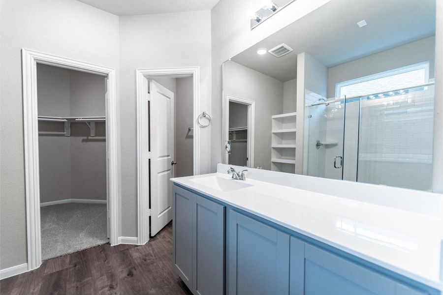 Furnished interior view inside a new home in Windrose Green, Angleton (Image 5).