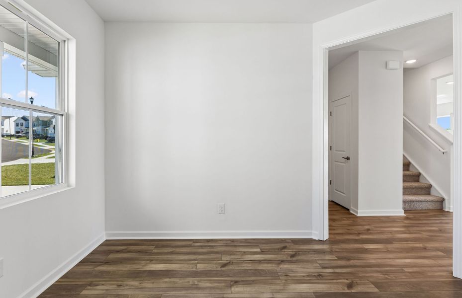 Spacious, unfurnished interior of a new home in Highlands of Carter's Station, Columbia (Image 18). Spacious, unfurnished interior of a new home in Highlands of Carter's Station, Columbia (Image 18).