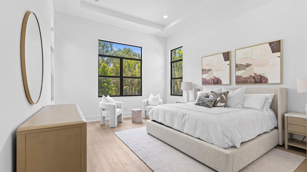 Owner's Suite staged