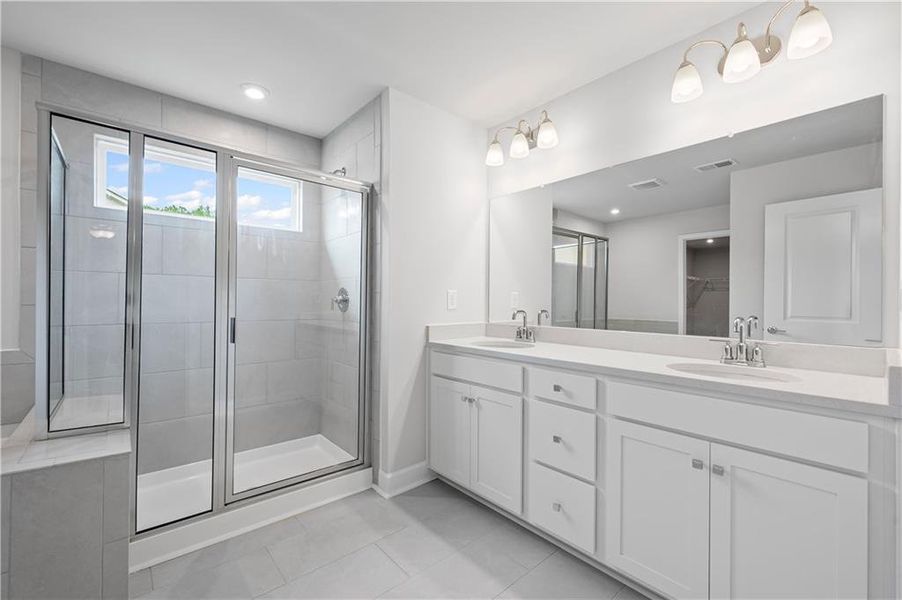 Furnished interior view inside a new home in Anderson Point Estates, McDonough (Image 6).
