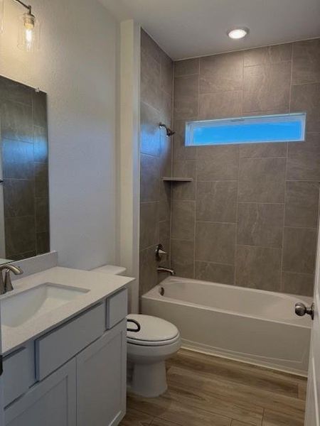 Furnished interior view inside a new home in Grande Estates, Bertram (Image 3). Furnished interior view inside a new home in Grande Estates, Bertram (Image 3).