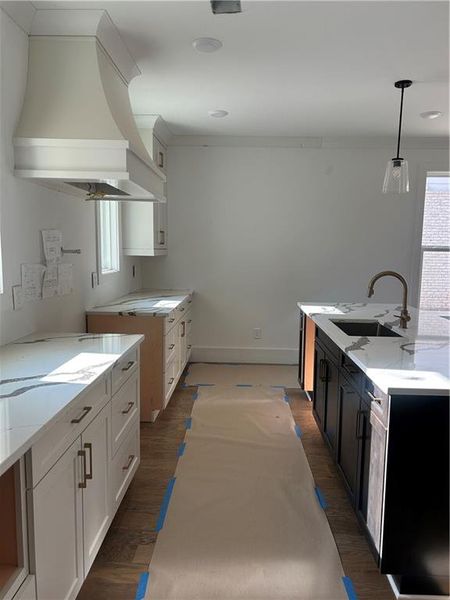 In-progress construction of a new home in , Roswell, GA (Image 13).