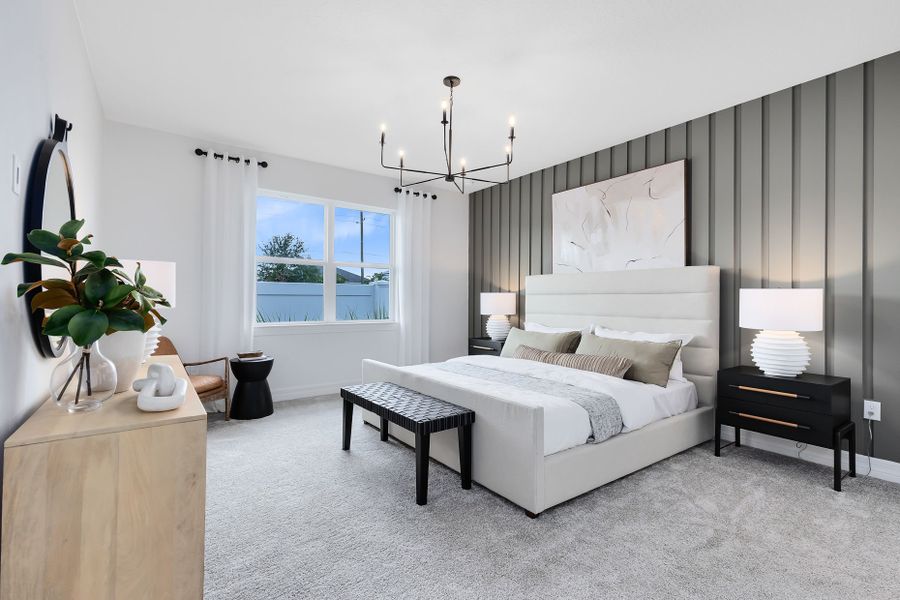 Furnished interior view inside a new home in Hartford Terrace, Davenport (Image 8).