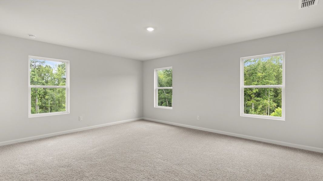 Representative unfurnished interior of a home built from the Green by D.R. Horton in Aurora Creek, Dallas (Image 23).