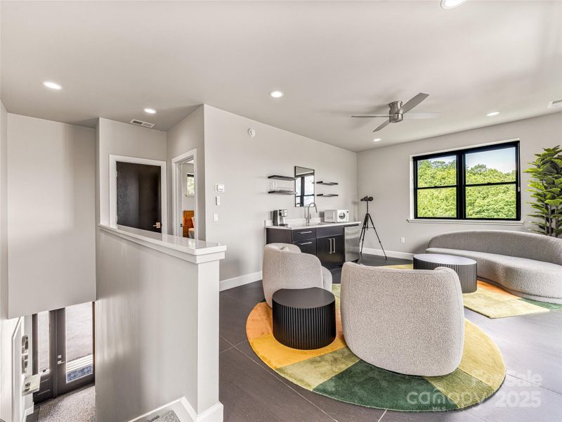 Furnished interior view inside a new home in , Bryson City (Image 8).