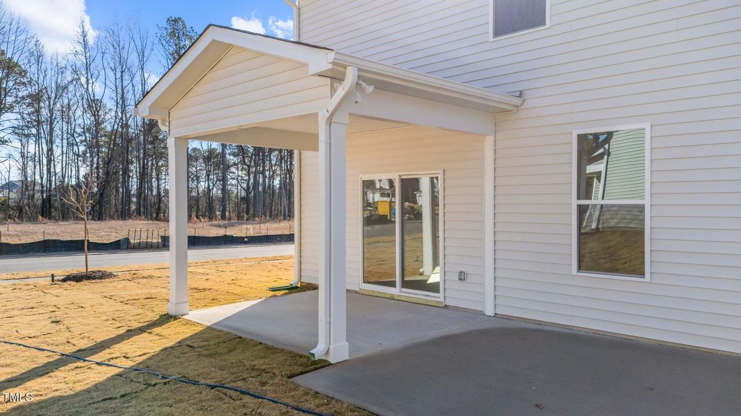 Rear Covered Porch