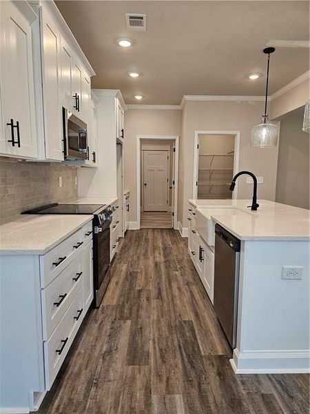 Furnished interior view inside a new home in , Douglasville (Image 11).