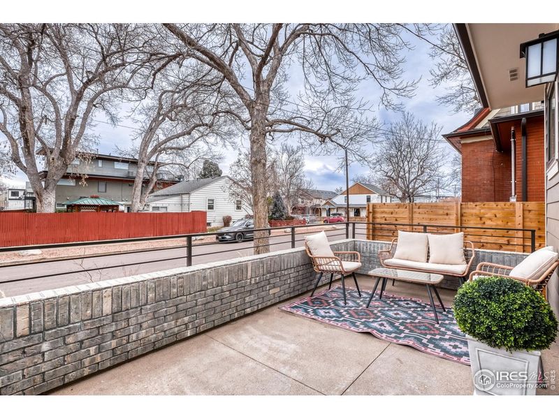 Exterior details and patio area of a home in , Denver (Image 24).