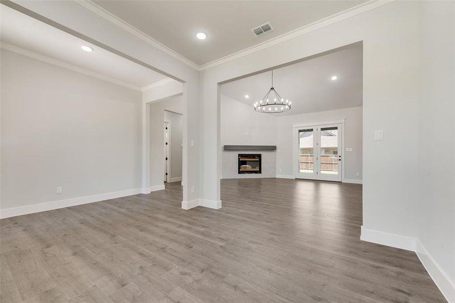 Spacious, unfurnished interior of a new home in Lincoln Pointe, Van Alstyne (Image 26). Spacious, unfurnished interior of a new home in Lincoln Pointe, Van Alstyne (Image 26).