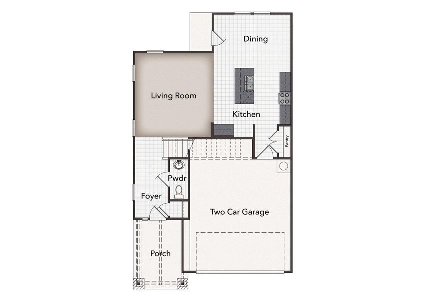 2D floor plan layout for the Applewhite Meadows 1782 by Brohn Homes in Applewhite Meadows, San Antonio, TX (Image 3). 2D floor plan layout for the Applewhite Meadows 1782 by Brohn Homes in Applewhite Meadows, San Antonio, TX (Image 3).