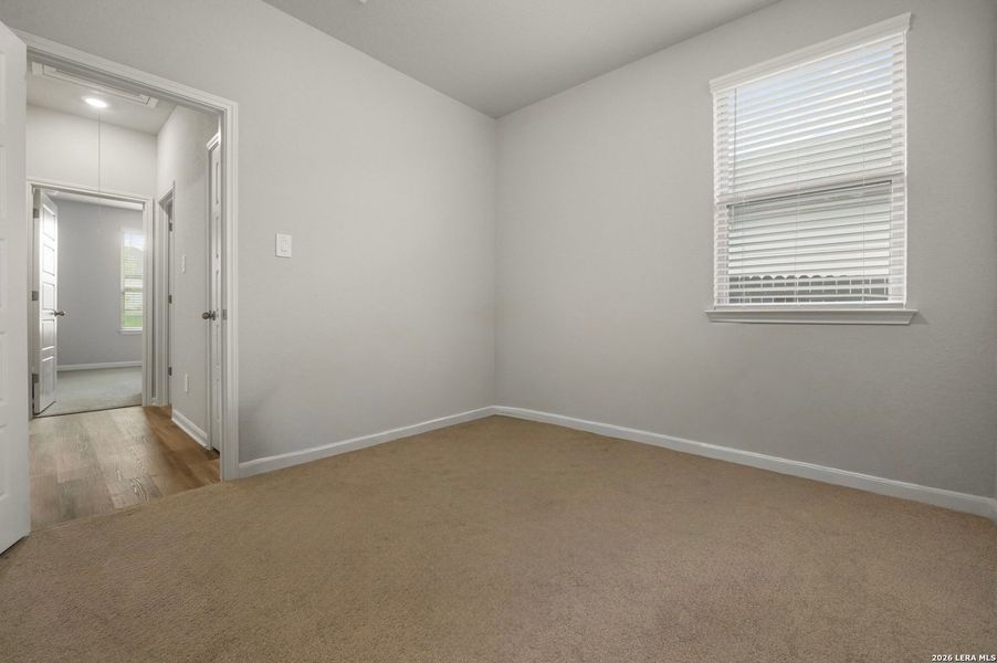 Spacious, unfurnished interior of a new home in Remington Ranch, San Antonio (Image 18). Spacious, unfurnished interior of a new home in Remington Ranch, San Antonio (Image 18).