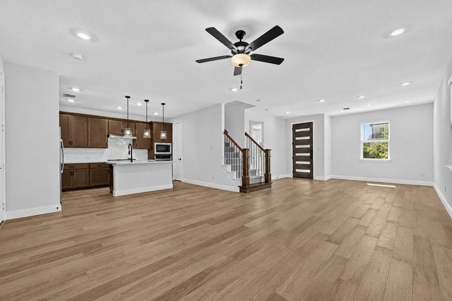 Spacious, unfurnished interior of a new home in Cross Creek Meadows, Celina (Image 19). Spacious, unfurnished interior of a new home in Cross Creek Meadows, Celina (Image 19).