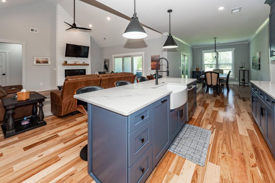 Furnished interior view inside a new home in , Charleston (Image 19).